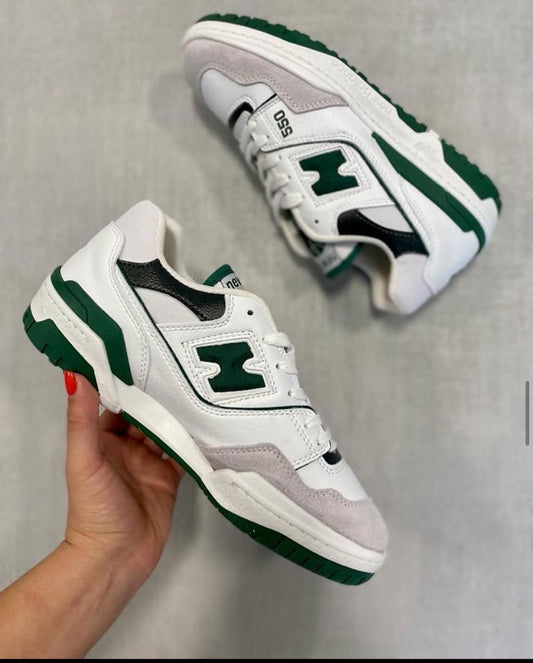 NB 550 blanco verde