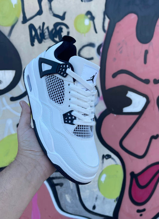 Nike Air Jordan 4 blanco negro