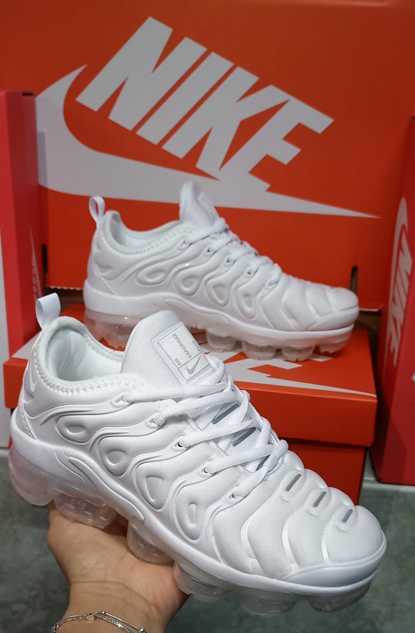 Nike Vapormax Plus blanco